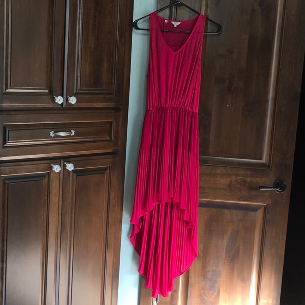Gorgeous raspberry red GUESS cocktail dress,
